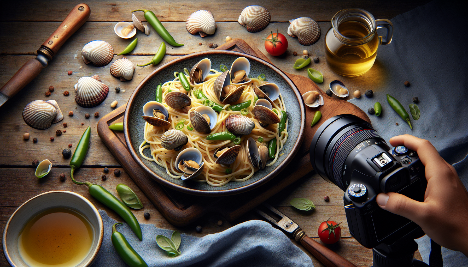 spaghetti con le vongole